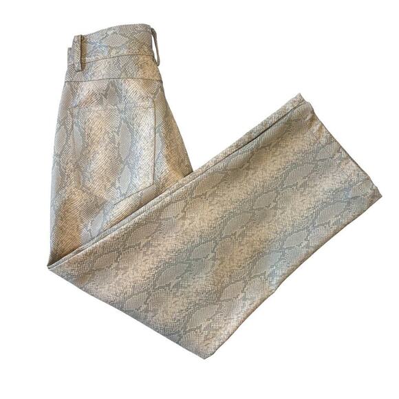 Agrape Kiss Snake Skin High Waisted Pants Size S - Picture 6 of 6